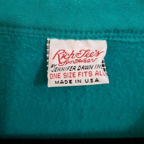 Vintage button up sweatshirt with camp ground logo - Picture 2 of 4